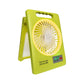 🔆 2 az 1-ben napelemes ventilátor és LED-lámpa – 2400 mAh-s powerbank, Type-C + napelemes töltés, összecsukható és hordozható – ideális kempingezéshez, áramkimaradásokra és kültéri használatra