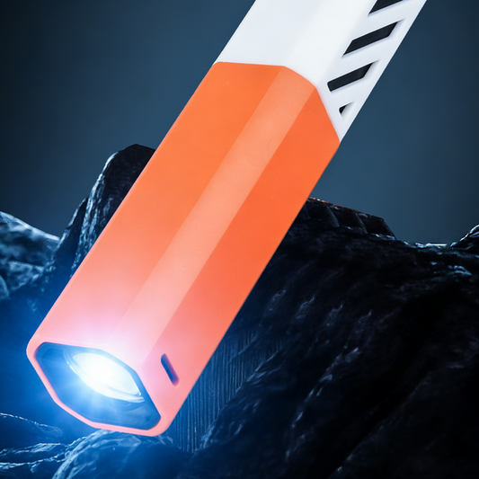 🔦✨ Hordozható LED-zseblámpa – rendkívül erős fényű, többféle üzemmóddal, 3 színben 🏔️