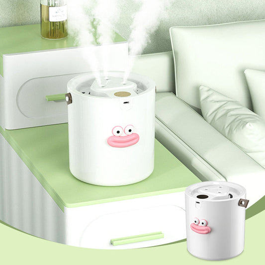 🌭 Kompakt beltéri párásító kolbászszáj mintával | Aranyos ételmotívum, csendes, USB-ről táplált – utánvéttel ✨