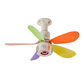 ✨ 3 az 1-ben mennyezeti ventilátor világítással és Bluetooth-szal – RGB, csendes, okos 💡