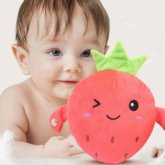 🍓🎵 Gyümölcsérzékelős, ritmusra reagáló interaktív baba