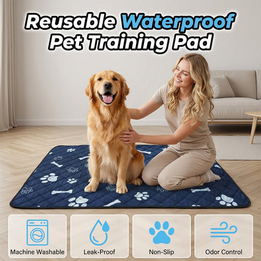 🐶4 rétegű, szivárgásmentes kutyapisilő alátét – mosható és újrafelhasználható💧