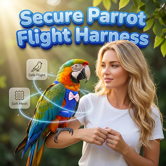 🦜Papagáj repülésgátló kötél