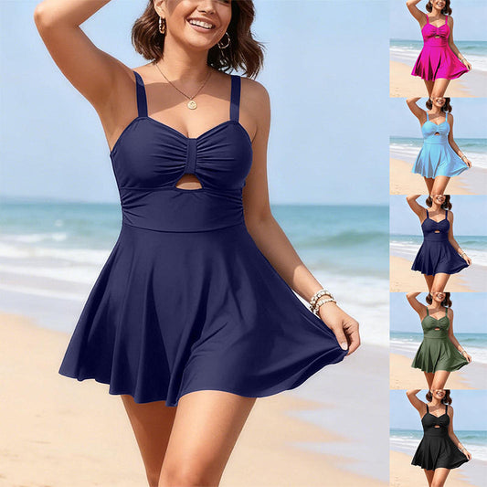 👙 Szexi, mély V-kivágású, A-vonalú bikini