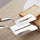 🍳 Rozsdamentes acél konyhai fogó spatulával
