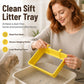 Space-Saving Hanging Cat Litter Sifter