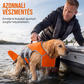 🐕 Kutyus életmentő mellény levehető elülső úszóbetéttel – Álltartás a kezdő úszóknak, fényvisszaverő biztonsági mellény mentőfogantyúval 🏊‍♂️✨