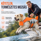 🐕 Kutyus életmentő mellény levehető elülső úszóbetéttel – Álltartás a kezdő úszóknak, fényvisszaverő biztonsági mellény mentőfogantyúval 🏊‍♂️✨