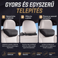 🚗🛋️ Prémium Autós Párna Szett: Tökéletes Nyak- és Deréktámasz! ✨