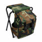 Portable Folding Chair Backpack 2-in-1 Outdoor Camping Stool