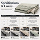 Non-Slip Chenille Sofa Cushion Cover