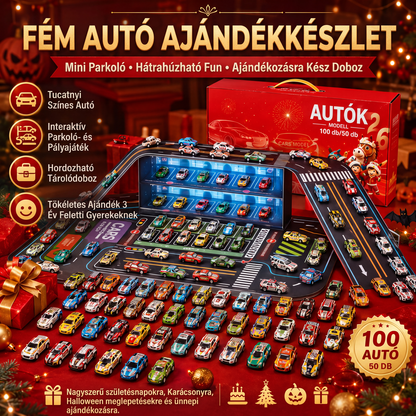 🎁Húzható kisautós ajándékdoboz🚚