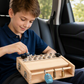 Montessori fa csavarhúzó-tábla játék kisgyerekeknek