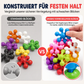 ❄️3D hópelyhek építőelemek gyerekeknek – kreatív építés és elemek összerakása🧩