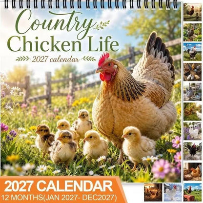 2027-es „Country Chicken Life” falinaptár