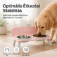 🐾🍽️ Kétemeletes, megemelt állatetető: segít megőrizni az egészséges testalkatot + könnyen tisztítható! 🎉