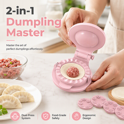 🥟 Sokoldalú gyoza formázó – Könnyen készíthet szép, egyforma derelyéket otthon✨