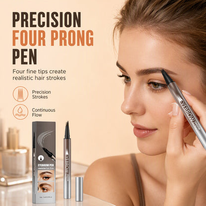 Liquid Eyebrow Pen with Fine Brush Tip
