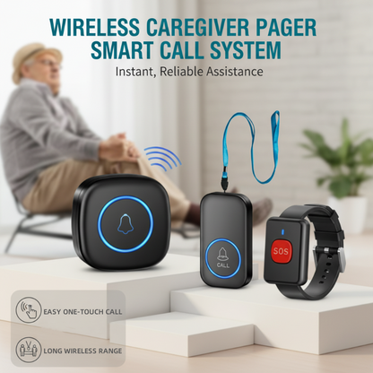 Vezeték nélküli gondozói csipogó – Smart Call rendszer