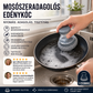 🧼50% kedvezmény most! Szappanadagolós edénysúroló kefe – karcálló, ergonómiai kialakítású mosogatókefe beépített szappanadagolóval, levehető és cserélhető tisztítófejekkel edények, lábasok és serpenyők tisztításához