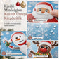 🎅🎄 Karácsonyi PVC statikus ablakmatricák – Könnyen felragasztható, ünnepi dekoráció ✨